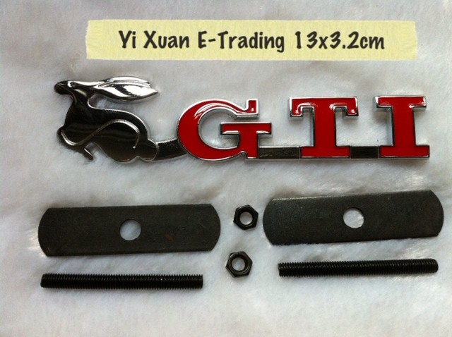 GTi Grille Emblem (Alloy)